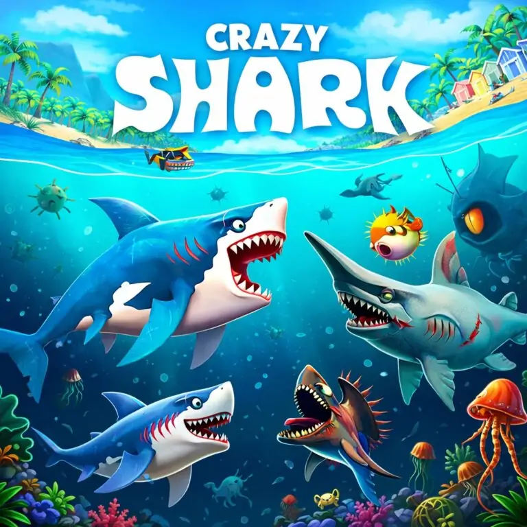 Crazy Shark free online game thumbnail
