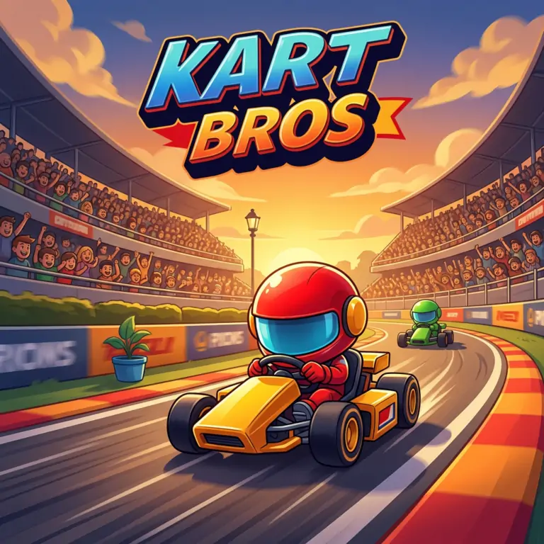 Kart Bros io free online game thumbnail