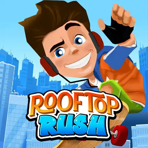 Rooftop Rush free online game thumbnail