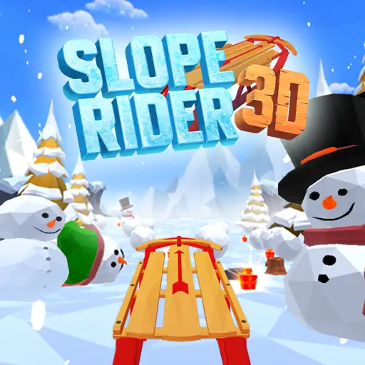 Slope Rider 3D free online game thumbnail