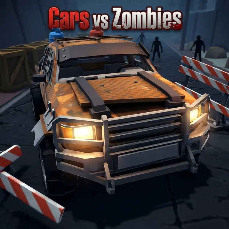Cars vs Zombies free online game thumbnail