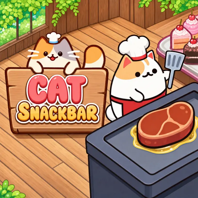 Cat Snack Bar free online game thumbnail