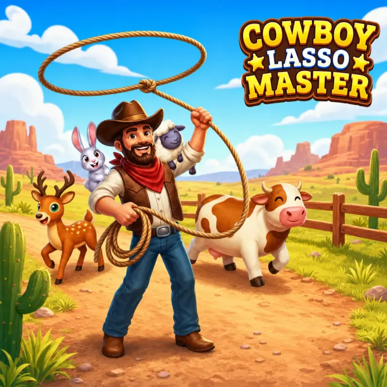Cowboy Lasso Master free online game thumbnail
