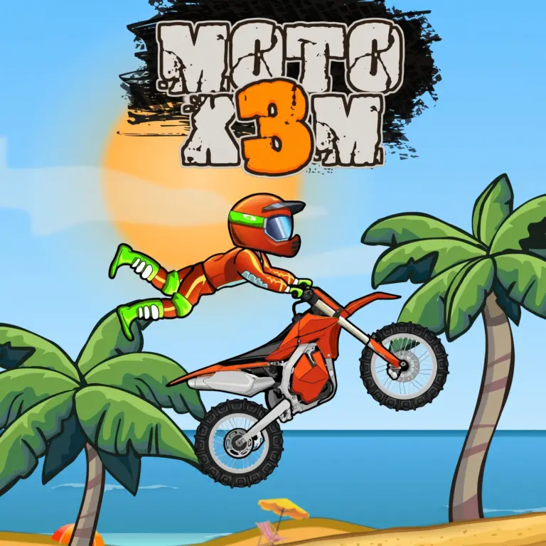 Moto X3M free online game thumbnail